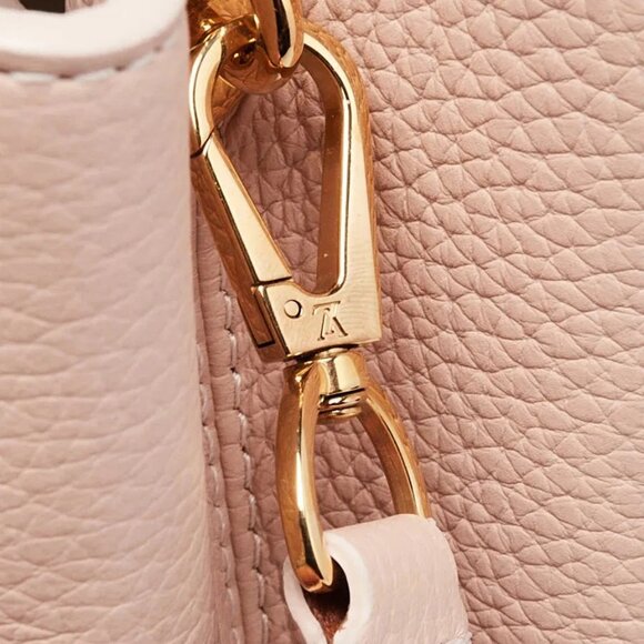 Louis Vuitton Blush Taurillon Leather Capucines Blooms MM Bag - Picture 3 of 12